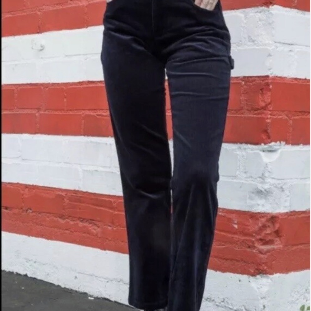 BRAND NEW Brandy Melville Navy Corduroy Pants